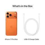 Apple iPhone 17 Pro Max 256 GB: 6.9-inch Display with ProMotion, A19 Pro Chip, Best Battery Life in Any iPhone Ever, Pro Fusion Camera System, Center Stage Front Camera; Cosmic Orange: Buy Online at Best Price in UAE - Amazon.ae