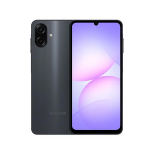 Samsung Galaxy A07 LTE, Android Smartphone, 64GB Storage, 4GB RAM, Black, 6x OS Upgrades, Large Display, 6nm Processor (International Version)