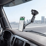 Green Lion GX-89 MagSafe Suction Car Phone Holder - Black